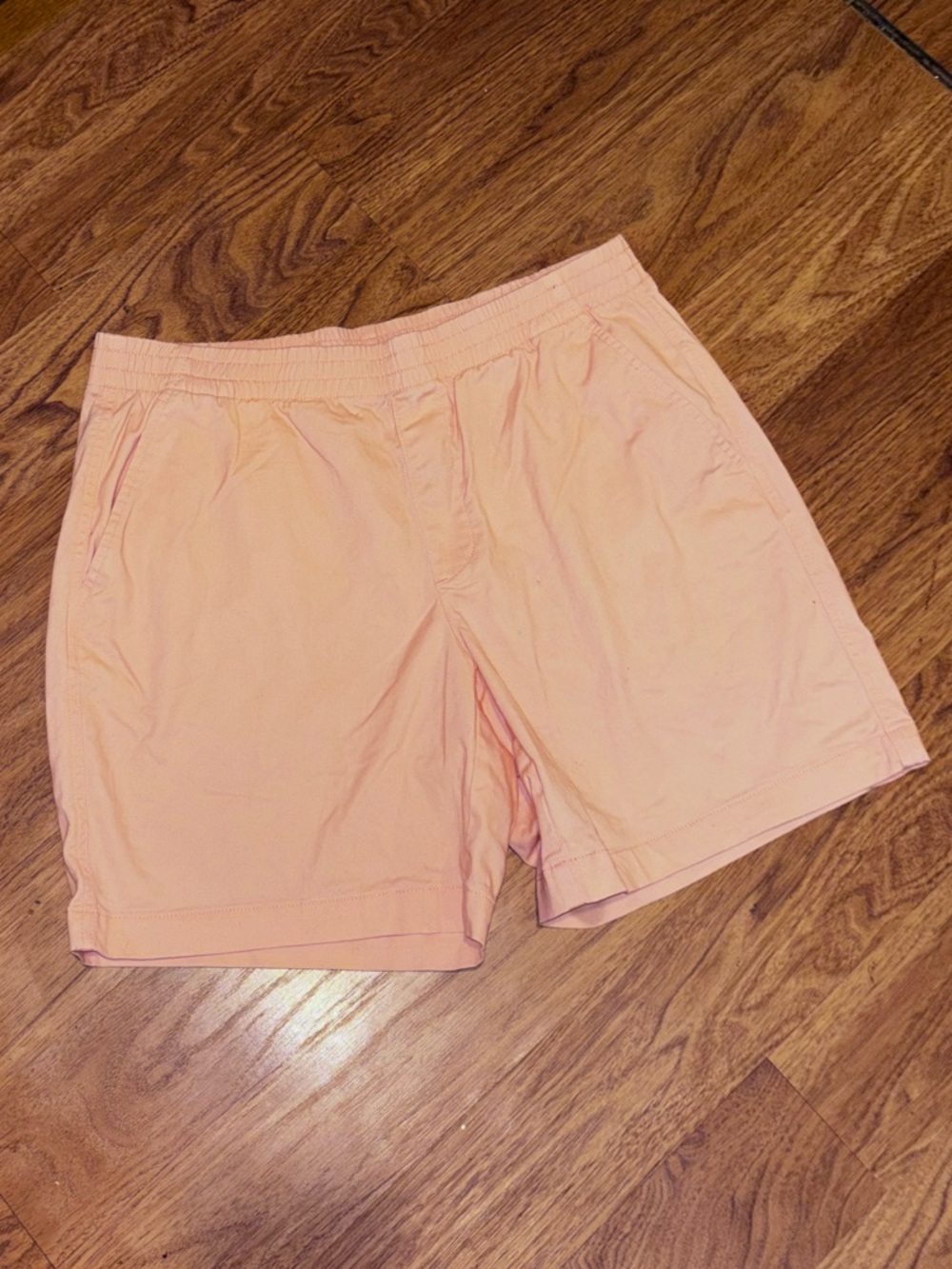 Lands’ End Peach Cotton Casual Shorts